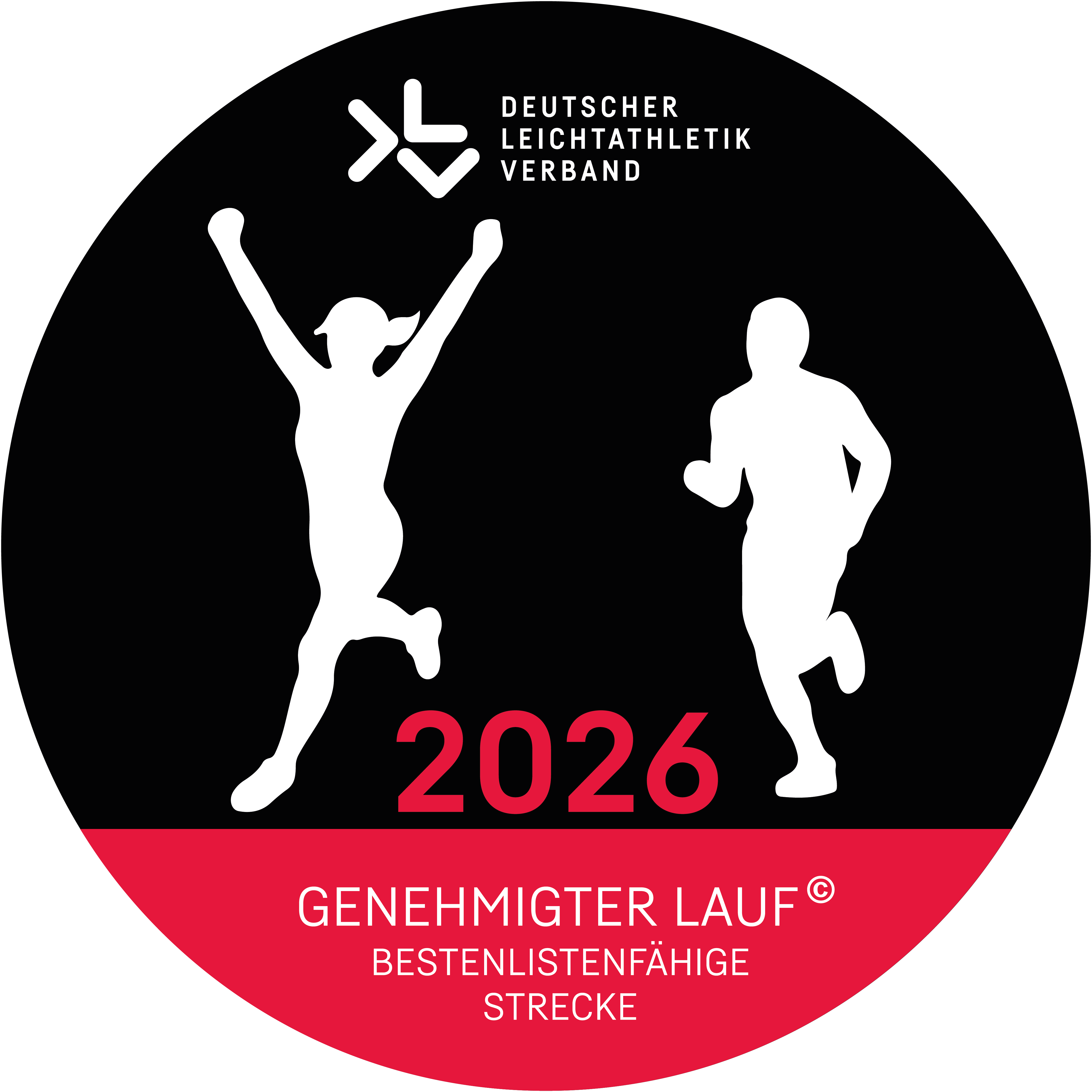 DLV bestenlistentauglicher Lauf